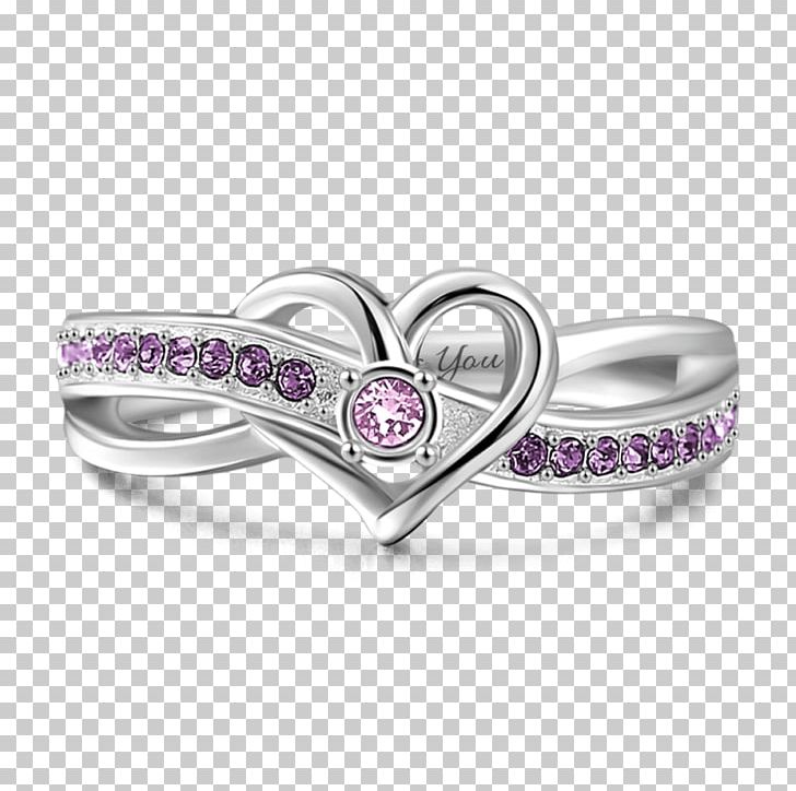 Amethyst Wedding Ring Birthstone Jewellery PNG, Clipart, Amethyst, Birthstone, Body Jewellery, Body Jewelry, Charm Bracelet Free PNG Download