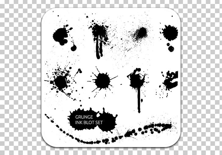Ink Graphics Design Euclidean PNG, Clipart, Art, Black And White, Blot, Encapsulated Postscript, Flower Free PNG Download