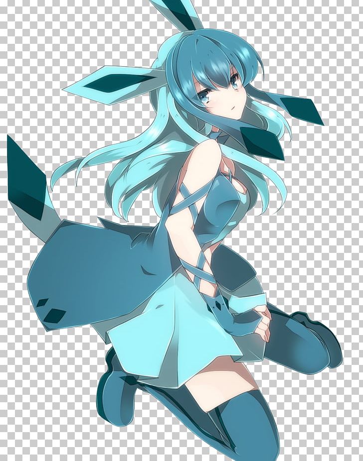Moe Anthropomorphism Glaceon Pokémon Character PNG, Clipart, Anime, Anthropomorphism, Art, Character, Computer Wallpaper Free PNG Download