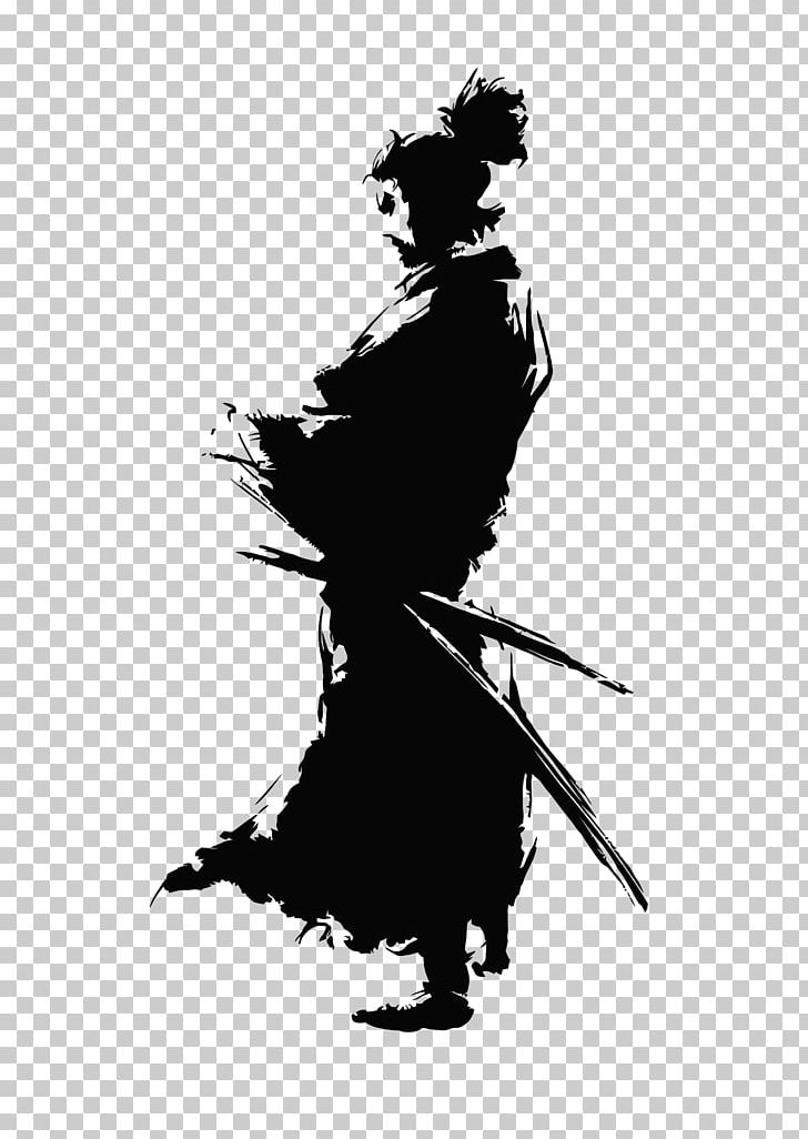 Japan Samurai PNG, Clipart, Art, Background, Black And White, Clip Art, Drawing Free PNG Download