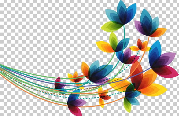 Flower Spring Euclidean PNG, Clipart, Abstract Background, Abstract Lines, Abstract Vector, Color, Color Free PNG Download