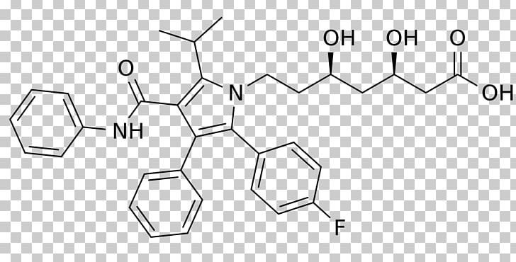Atorvastatin Lipitor Impurity Molecule Calcium PNG, Clipart, Angle, Atorvastatin, Auto Part, Black And White, Brand Free PNG Download
