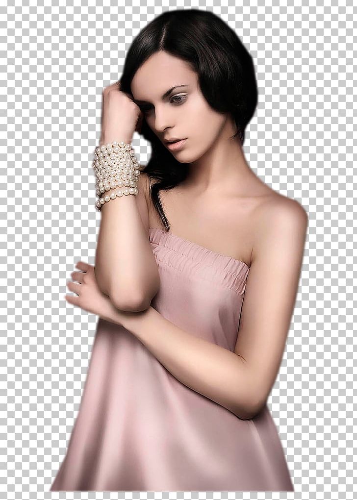 Fashion Model Silken Lady Dress PNG, Clipart, Arm, Beauty, Brown, Brown Hair, Dress Free PNG Download