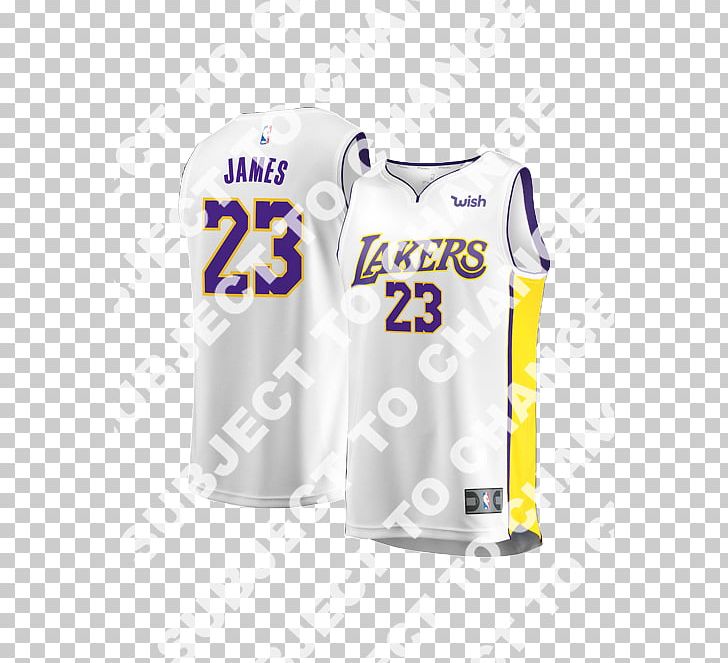Los Angeles Lakers Sports Fan Jersey Swingman PNG, Clipart, Active Shirt, Basketball, Brand, Clothing, Jersey Free PNG Download