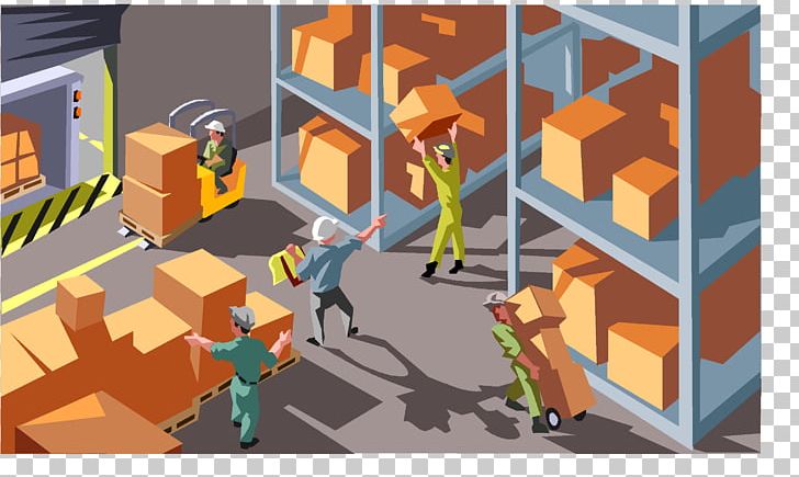 Inventory Warehouse Waste Logistics Lean Manufacturing PNG, Clipart, Angle, Cartoon, Clip, Games, Industry Free PNG Download