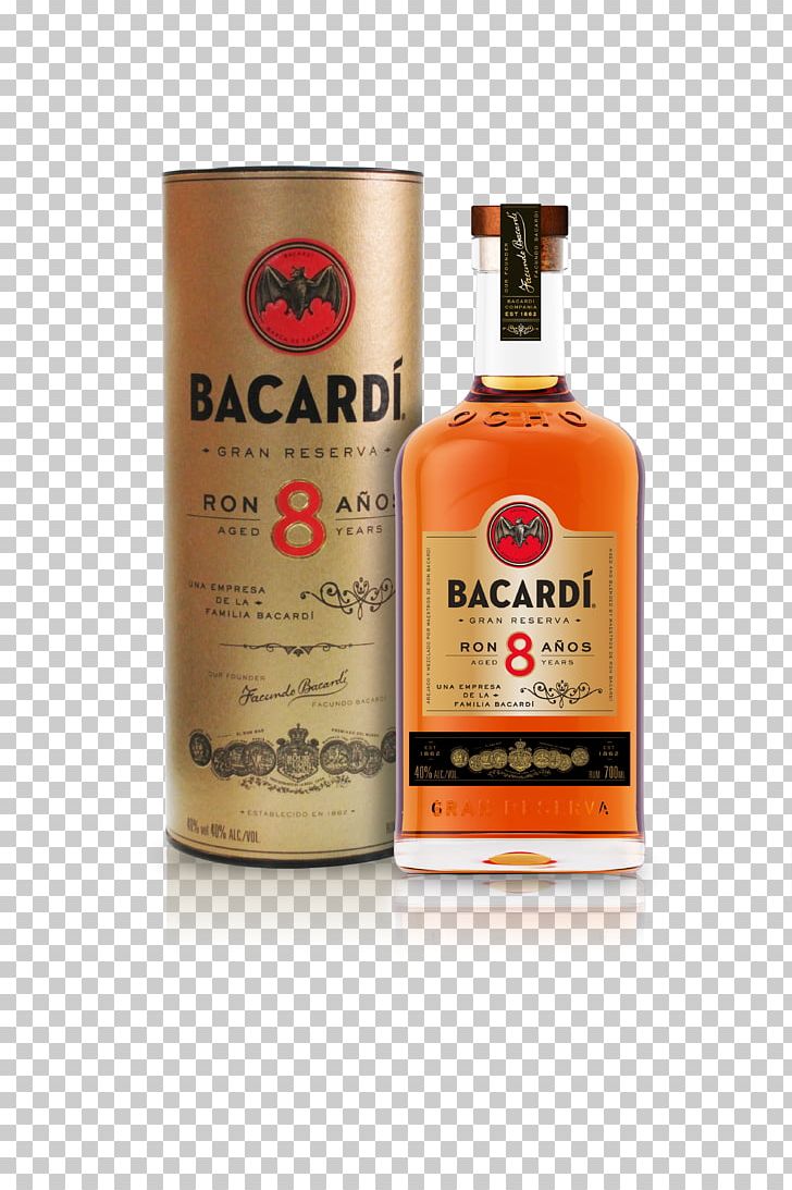 Rum Bacardi 8 Rhum Agricole Whiskey PNG, Clipart, Alcoholic Beverage, Alcoholic Drink, Bacardi, Captain Morgan, Dessert Wine Free PNG Download