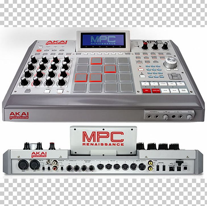 Sound Synthesizers Akai MPC Renaissance Music Production Controller Music Producer PNG, Clipart, Akai, Akai Mpc, Dj Quik, Electronic Component, Electronic Instrument Free PNG Download