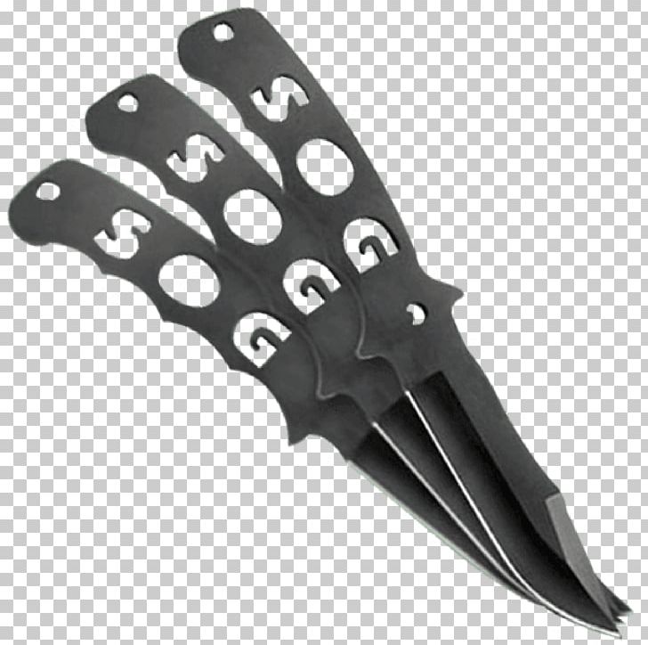Throwing Knife Weapon SOG Specialty Knives & Tools PNG, Clipart, Black And White, Blade, Cold Weapon, Combat, Dagger Free PNG Download