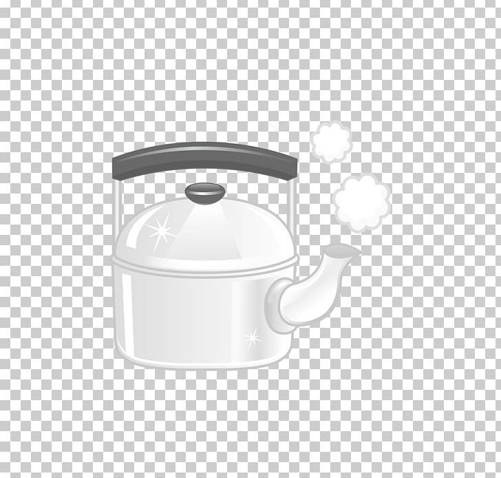 Coffee Cup Kettle Lid PNG, Clipart, Background White, Black, Black, Black White, Cartoon Free PNG Download