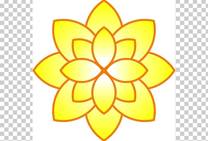 Flower Yellow PNG, Clipart, Area, Art, Circle, Color, Cut Flowers Free PNG Download