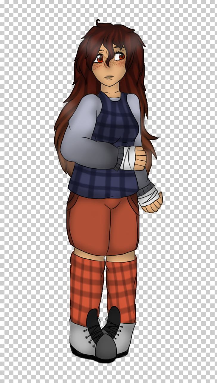 Tartan Cartoon Homo Sapiens Character PNG, Clipart, Arm, Brown Hair, Cartoon, Character, Fiction Free PNG Download