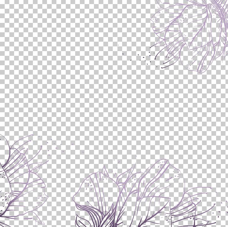 Flower Violet Drawing Icon PNG, Clipart, Angle, Background, Black And White, Bright Colors, Circle Free PNG Download