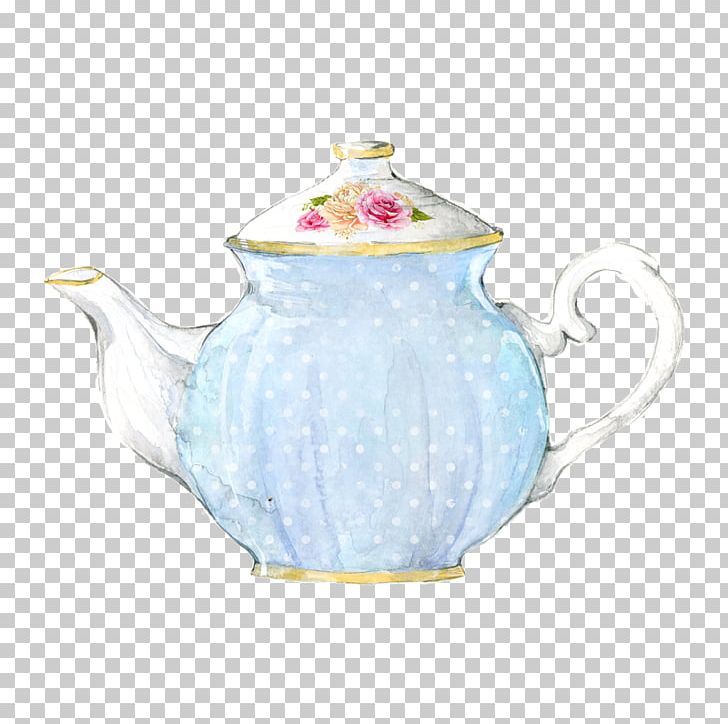 Teapot Watercolor Painting PNG, Clipart, Afternoon Tea, Ceramic, Cup, Dinnerware Set, Dishware Free PNG Download