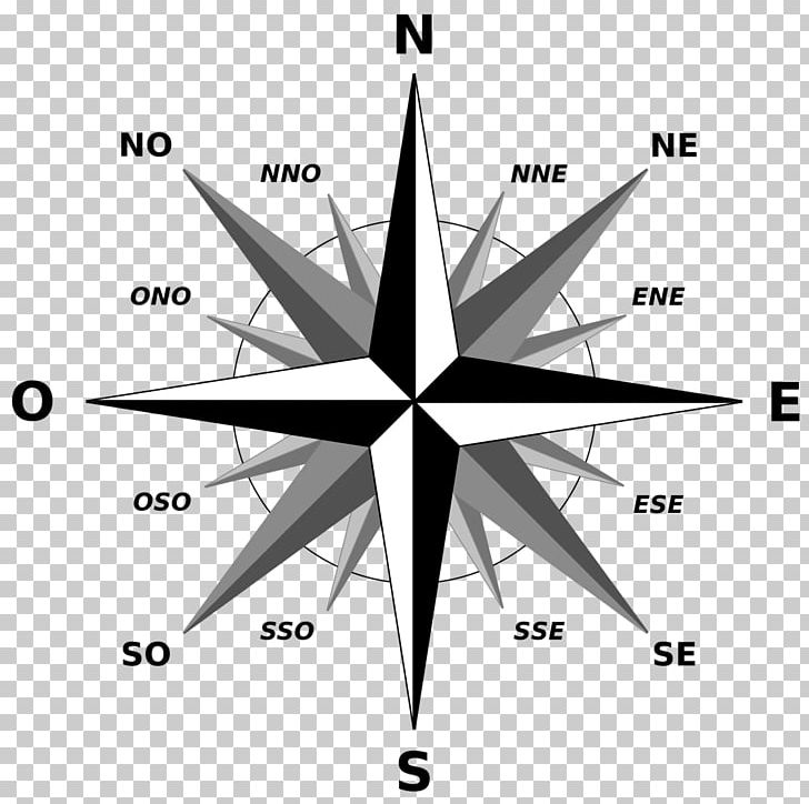 Compass Rose Cardinal Direction Map Wind PNG, Clipart, Angle, Black And White, Canvas Print, Cardinal Direction, Chart Free PNG Download