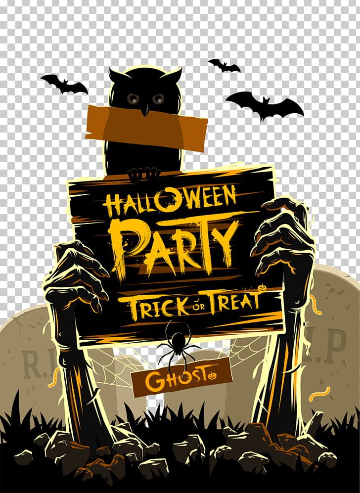 Halloween Costume Party Illustration PNG, Clipart, Advertising, Black, Brand, Drawing, Encapsulated Postscript Free PNG Download