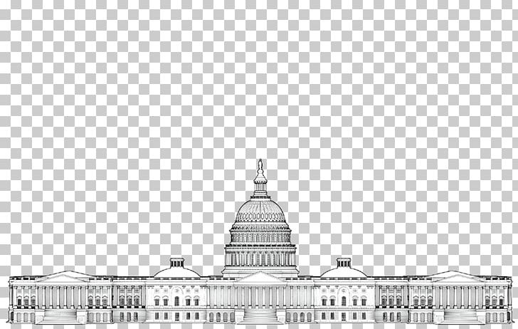 United States Capitol Dome White House United States Capitol Rotunda United States Congress PNG, Clipart, Black And White, Computer Icons, Drawing, Facade, History Free PNG Download