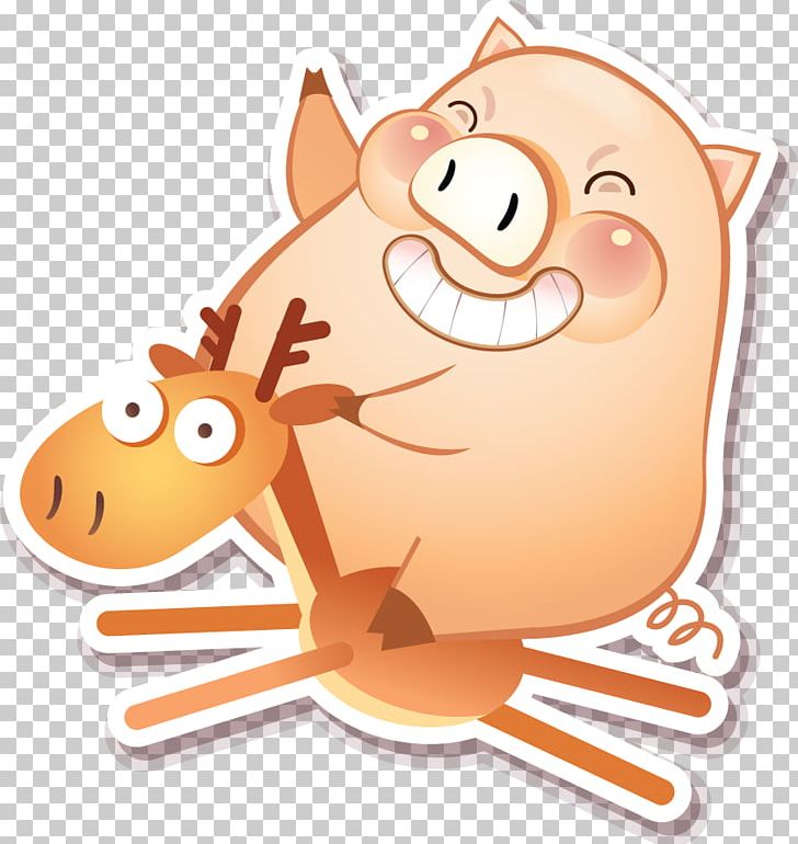 Domestic Pig PNG, Clipart, Animals, Carnivoran, Cartoon, Cartoon Alien, Cartoon Character Free PNG Download