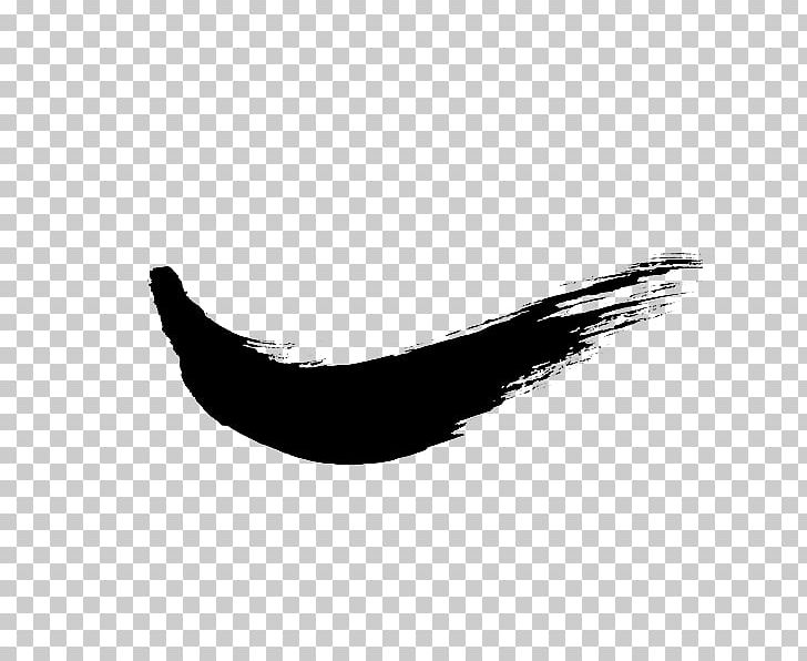 Ink Brush Nike PNG, Clipart, Angle, Black, Black And White, Borste, Brush Free PNG Download