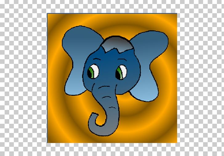 Indian Elephant Illustration Elephants Fiction PNG, Clipart, Animals, Blue, Cartoon, Character, Electric Blue Free PNG Download