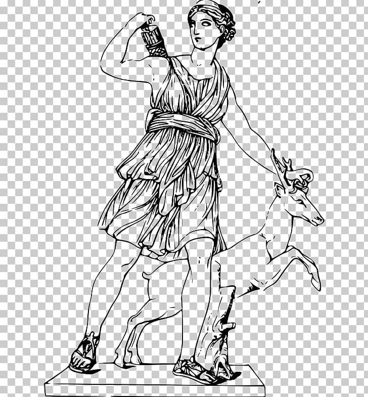 Artemis Ancient Greece Hades Greek Mythology Goddess PNG, Clipart, Arm, Art, Artemis, Bendis, Fashion Design Free PNG Download