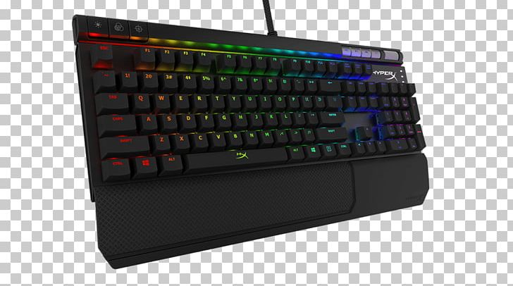 Computer Keyboard Computer Mouse HyperX Alloy Elite RGB Mechanical Gaming Keyboard Kingston HyperX Alloy PNG, Clipart, Computer Accessory, Computer Component, Computer Hardware, Electronic Device, Electronics Free PNG Download