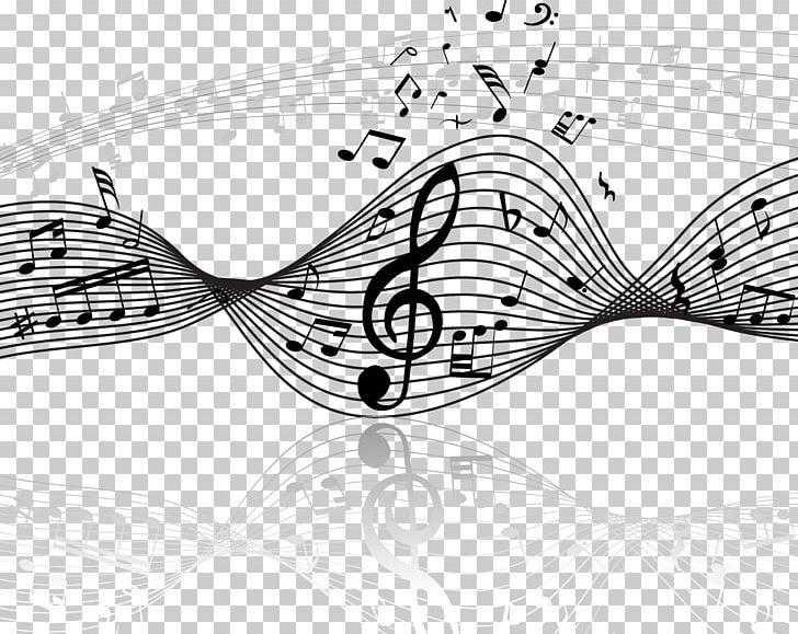 Musical Note Staff Illustration PNG, Clipart, Angle, Art, Black, Black And White, Brand Free PNG Download