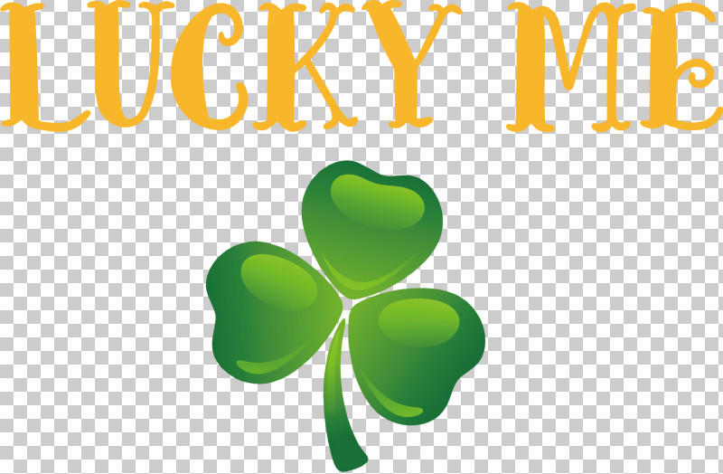 Lucky Me Patricks Day Saint Patrick PNG, Clipart, Biology, Green, Leaf, Logo, Lucky Me Free PNG Download