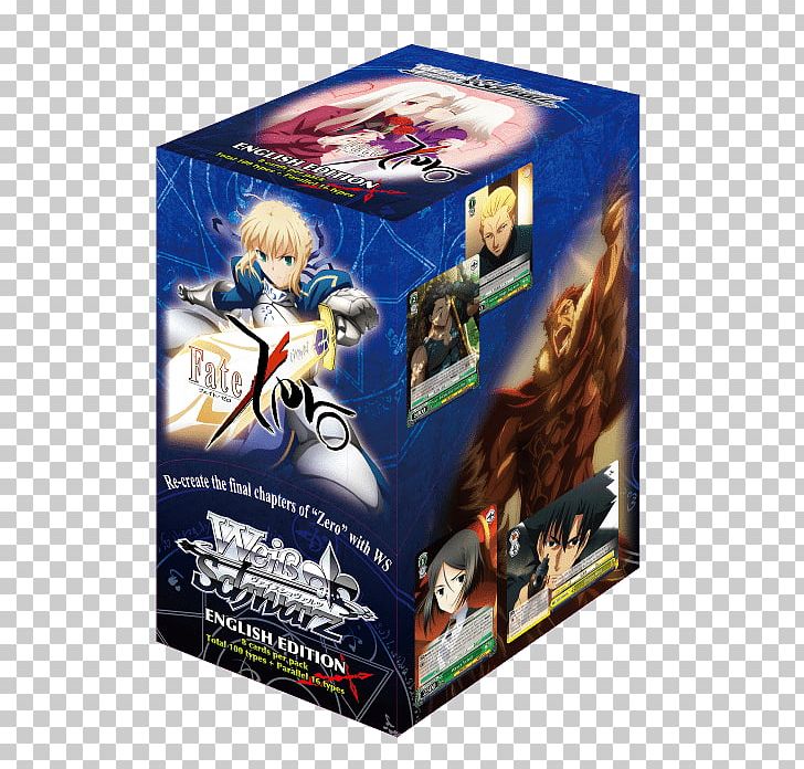 Fate/stay Night Weiß Schwarz Fate/Zero Booster Pack Card Game PNG, Clipart, Action Figure, Action Toy Figures, Angel Beats, Book, Booster Pack Free PNG Download