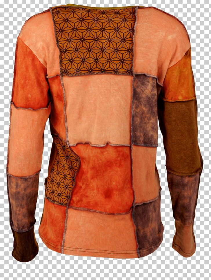 Sleeve Top Outerwear Patchwork Shoulder PNG, Clipart, Jersey, Leather, Long Sleeves Sketch, Miscellaneous, Orange Free PNG Download