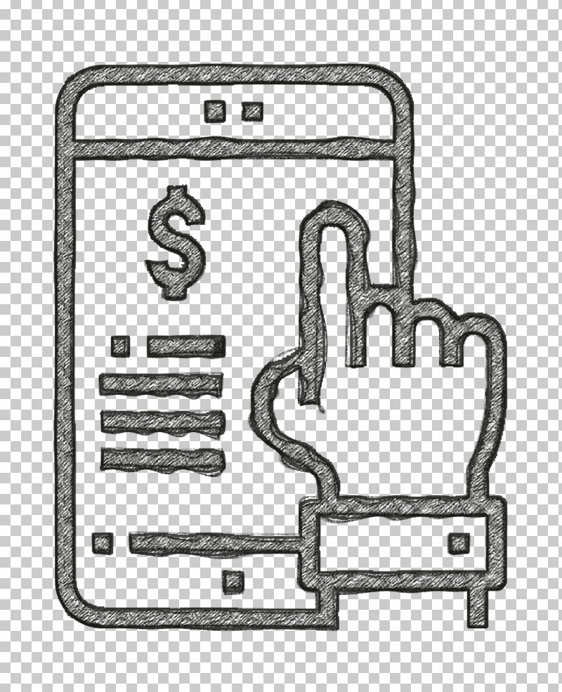 Transaction Icon Phone Icon Banking Icon PNG, Clipart, Banking Icon, Black, Black And White, Car, Door Free PNG Download