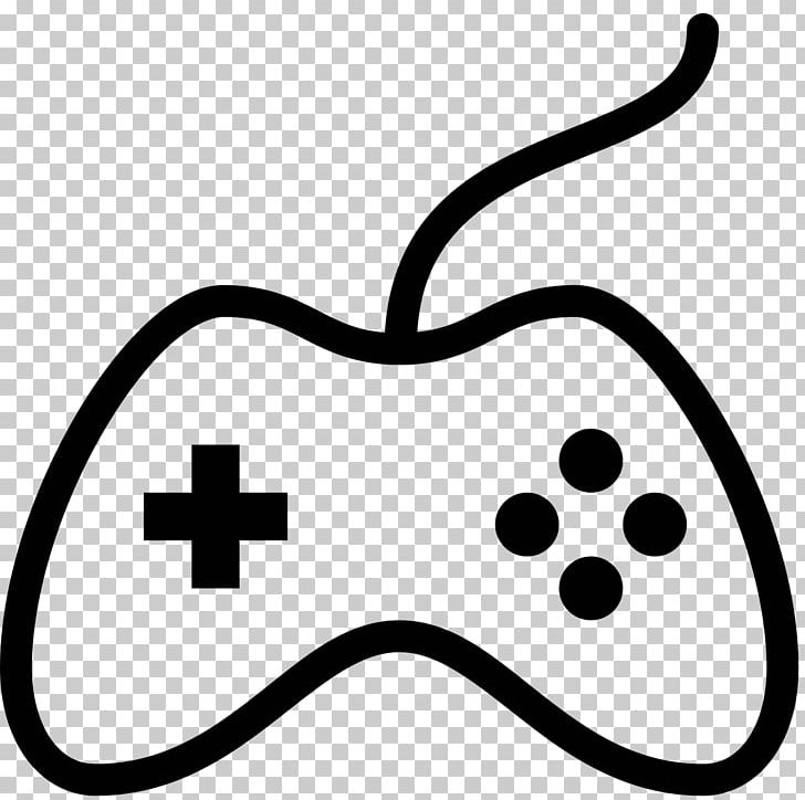Xbox 360 Game Controllers Video Game Computer Icons PNG, Clipart, Area, Black, Black And White, Computer Icon, Computer Icons Free PNG Download