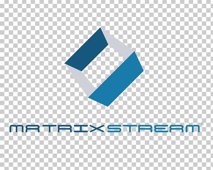 Logo Organization MatrixStream Technologies PNG, Clipart, Angle, Area, Blue, Brand, Corporate Free PNG Download