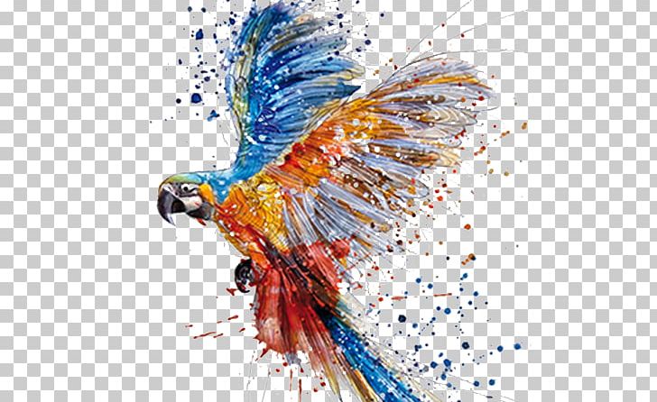 Parrot Watercolor Painting Drawing Art PNG, Clipart, Animals, Art, Artist, Art Museum, Bird Free PNG Download