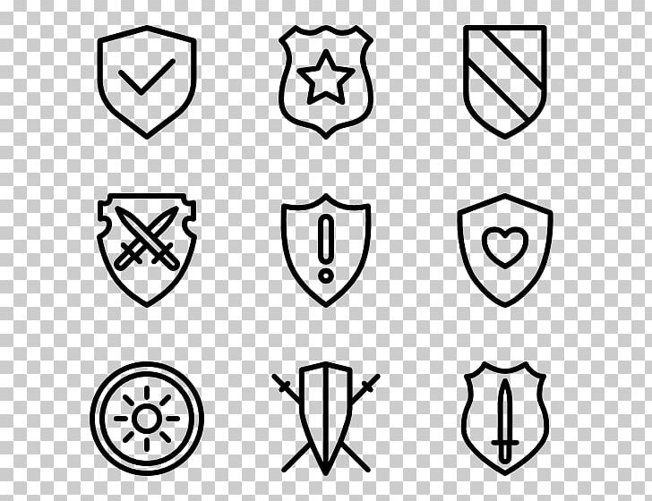 Computer Icons Shield PNG, Clipart, Angle, Area, Black, Black And White, Circle Free PNG Download