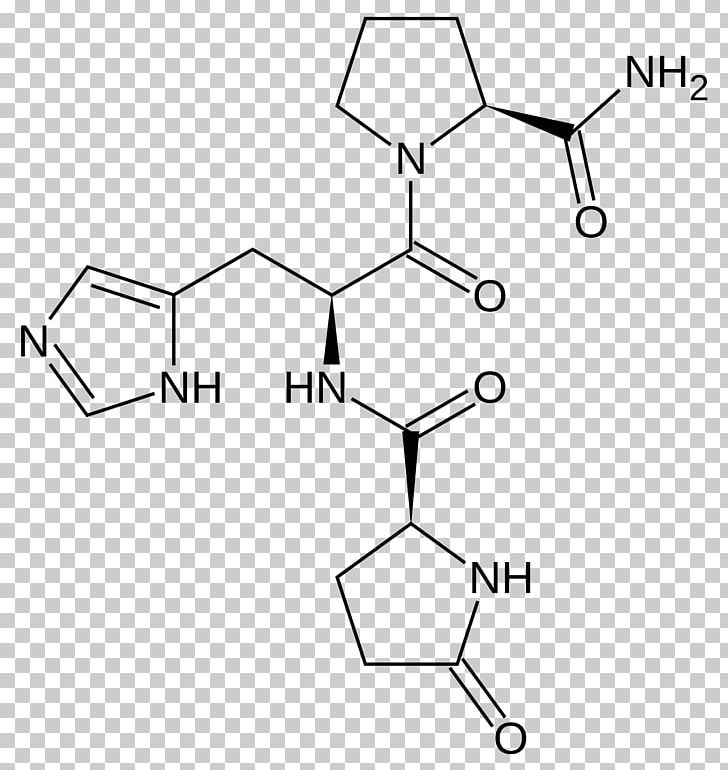 Thyrotropin-releasing Hormone Thyroid-stimulating Hormone Releasing And Inhibiting Hormones Thyroid Hormones PNG, Clipart, Angle, Area, Black And White, Chemical Structure, Circle Free PNG Download
