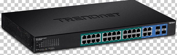 Wireless Access Points Network Switch TRENDnet Gigabit Ethernet Power Over Ethernet PNG, Clipart, Computer Network, Electronic Device, Electronics, Network Switch, Others Free PNG Download