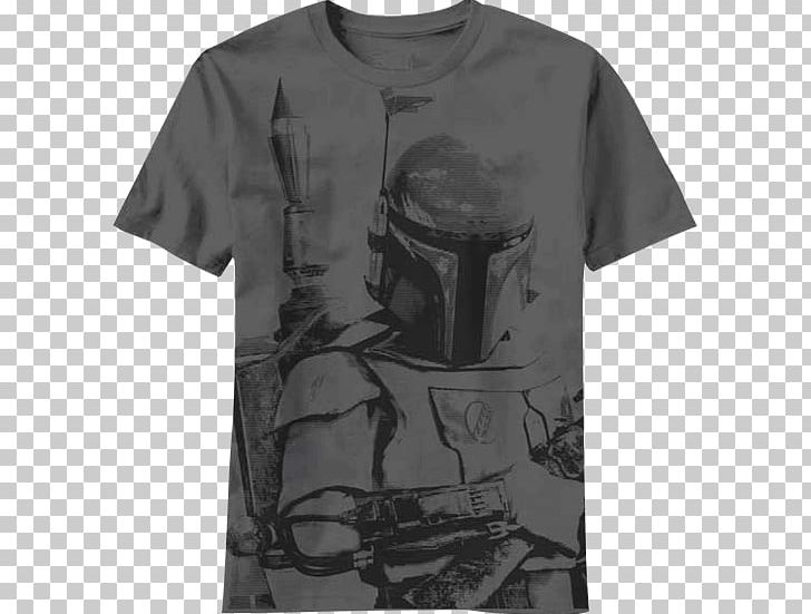 T-shirt Boba Fett Mos Eisley Cantina Luke Skywalker Thor PNG, Clipart, Active Shirt, Bathrobe, Black, Black And White, Boba Fett Free PNG Download