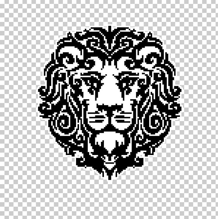 Lion Embroidery Cross-stitch Pattern PNG, Clipart, Abziehtattoo, Animals, Art, Art By, Black And White Free PNG Download