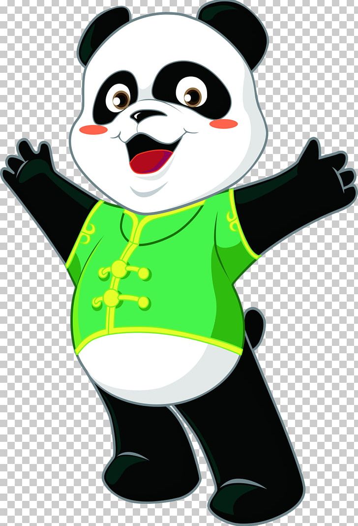 Giant Panda Cartoon Cuteness PNG, Clipart, Adobe Illustrator, Advertising, Animals, Art, Auspicious Free PNG Download