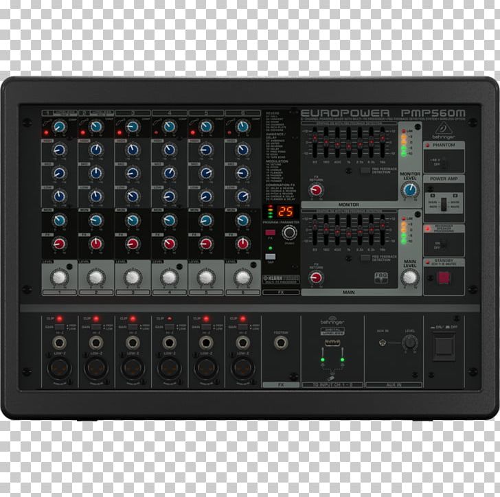 Behringer Europower PMP580S 500-Watt 10-Channel Powered Mixer BEHRINGER Europower PMP1680S Audio Mixers BEHRINGER Europower PMP4000 PNG, Clipart, Audio, Audio Equipment, Behringer Europower Pmp4000, Behringer Europower Pmp6000, Electronic Component Free PNG Download