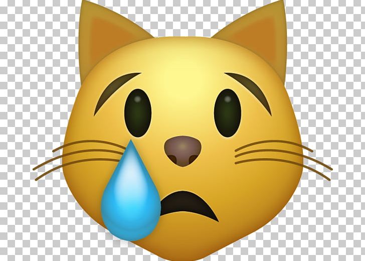 Cat Face With Tears Of Joy Emoji IPhone Smile PNG, Clipart, Animals, Carnivoran, Cat, Cat Like Mammal, Computer Icons Free PNG Download