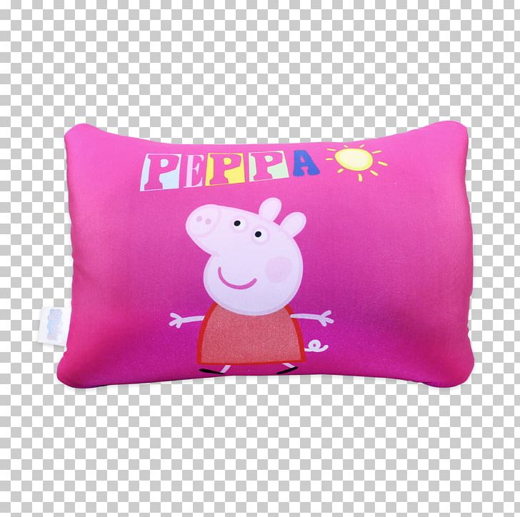 Cushion Throw Pillows Textile Pink M PNG, Clipart, Cushion, Furniture, Magenta, Material, Peppa Pig Free PNG Download