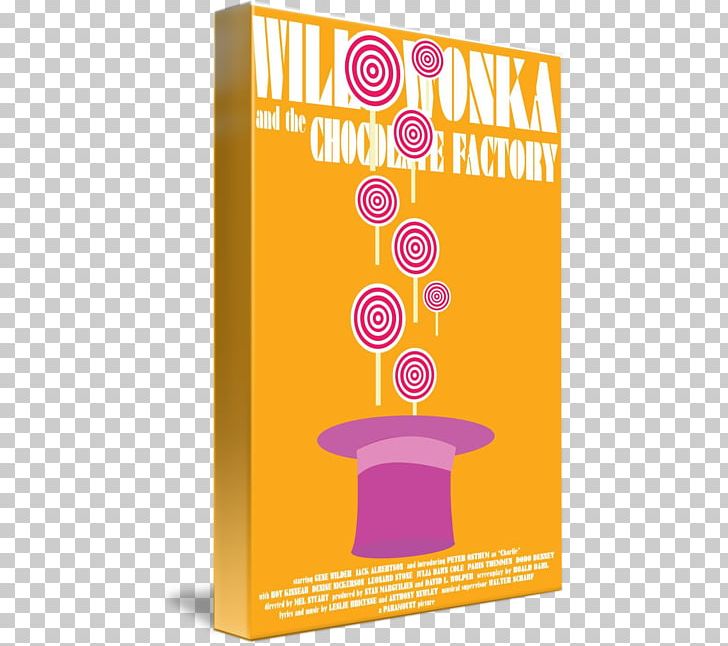 Willy Wonka Poster Gallery Wrap Canvas PNG, Clipart, Area, Art, Brand, Canvas, Chocolate Free PNG Download