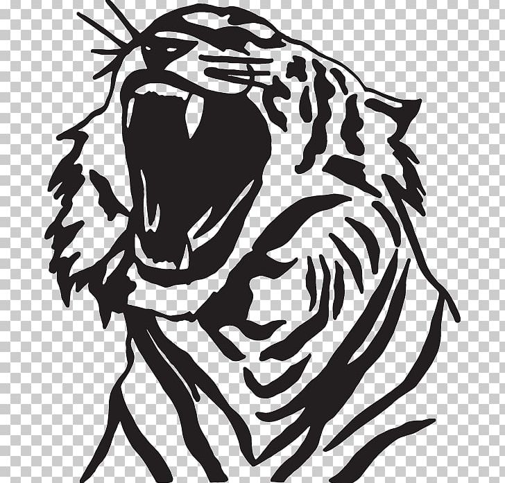 Premium Vector | Roaring tiger logo design vector illustration vector  illustration