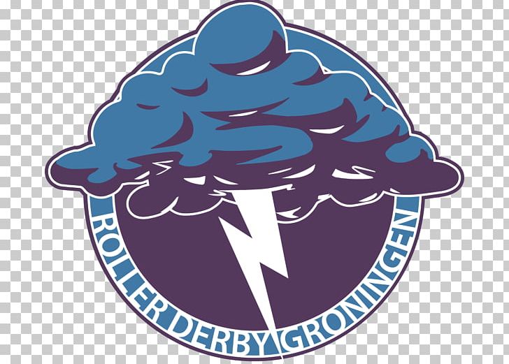 Groningen Klub Roller Derby Ljubljana Logo Sticker PNG, Clipart, Area, Blue, Circle, Cobalt Blue, Electric Blue Free PNG Download