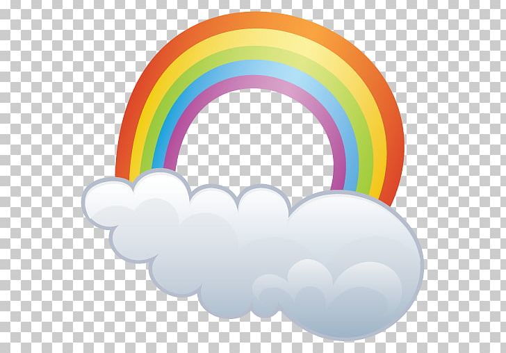 Rainbow Cloud Icon PNG, Clipart, Air, Air Temperature, Bad Weather, Cartoon, Circle Free PNG Download