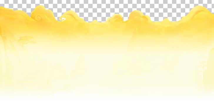 Yellow Sea Of Clouds Atmosphere PNG, Clipart, Atmosphere Of Earth, Atmospheric, Border, Border Frame, Border Texture Free PNG Download