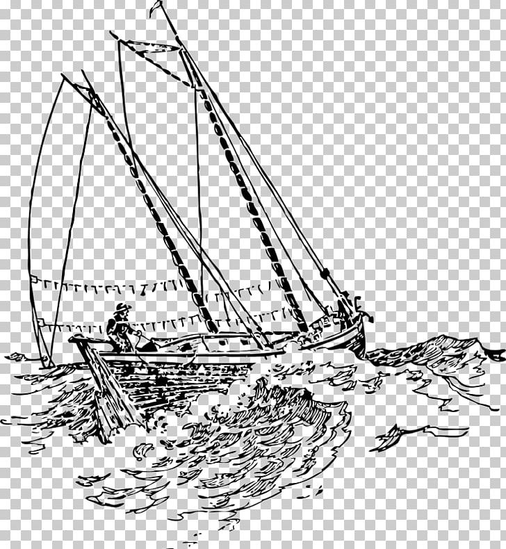 Sailing Ship Drawing Sailboat PNG, Clipart, Artwork, Black And White, Boat, Boating, Brigantine Free PNG Download