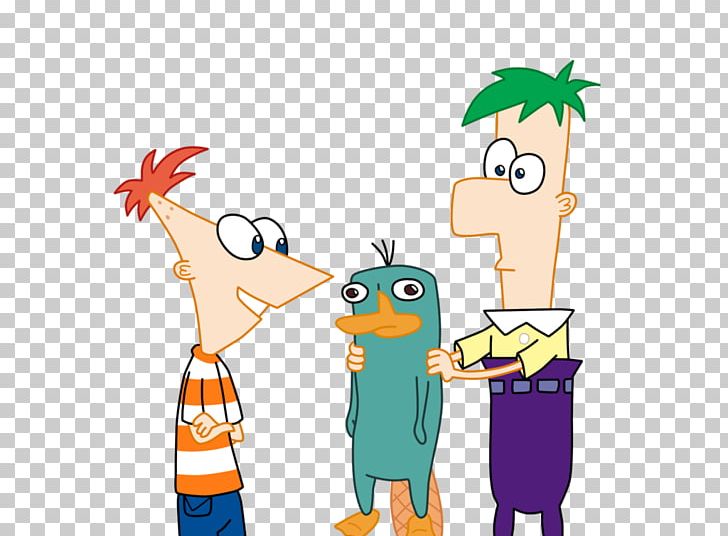 Perry The Platypus Phineas Flynn Ferb Fletcher Drawing Character PNG, Clipart, Area, Art, Cartoon, Communication, Conversation Free PNG Download