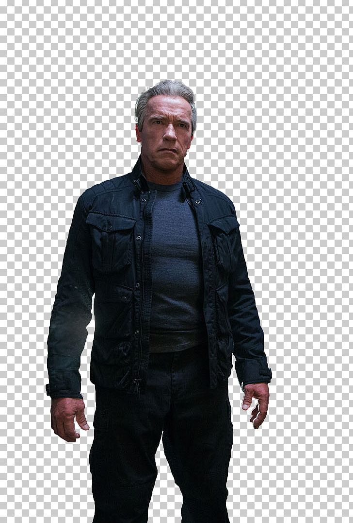 Arnold Schwarzenegger Terminator Genisys Jacket The Terminator PNG ...